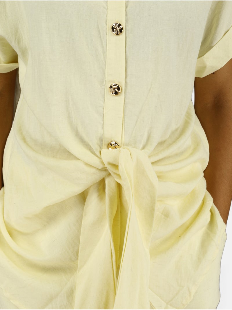 Conjunto de 2 peças Amarelo - Kiabi