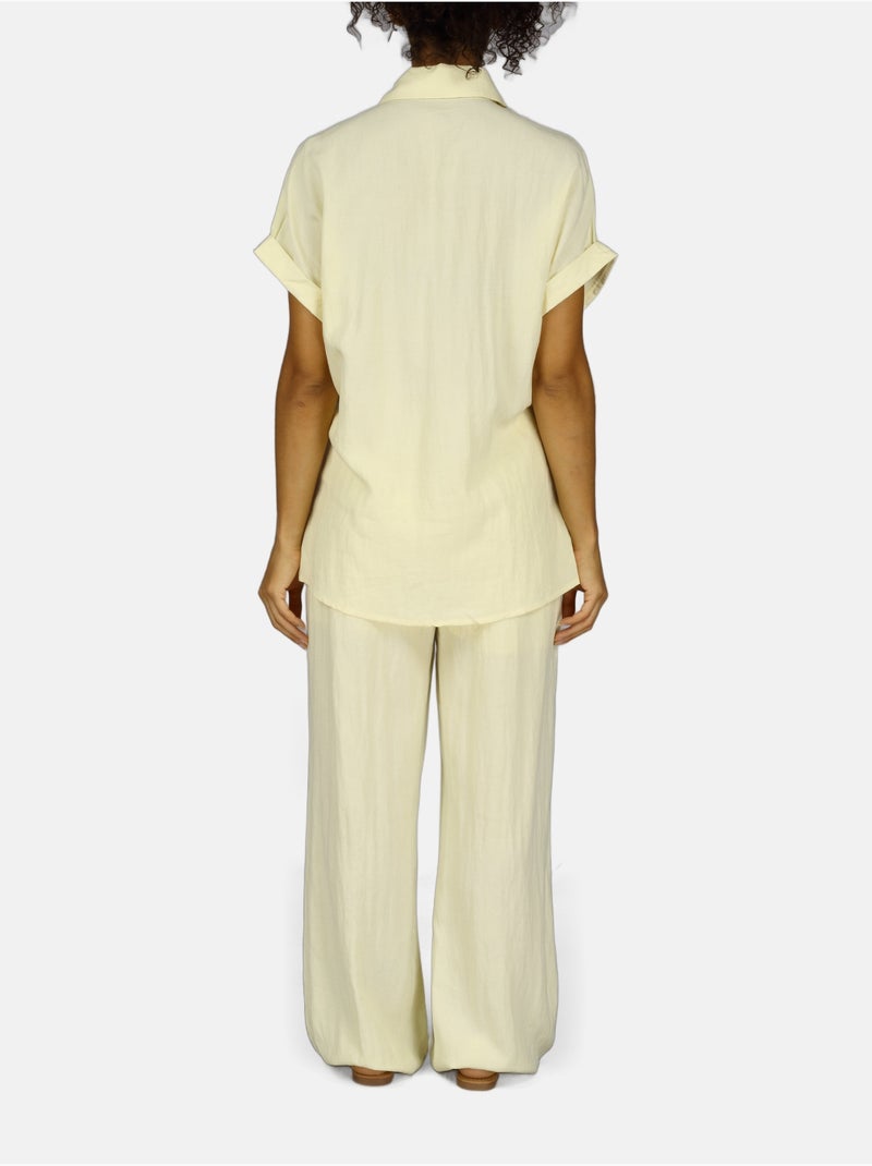 Conjunto de 2 peças Amarelo - Kiabi