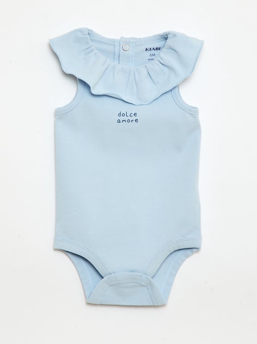 Conjunto de 2 peças body + cueca - Kiabi