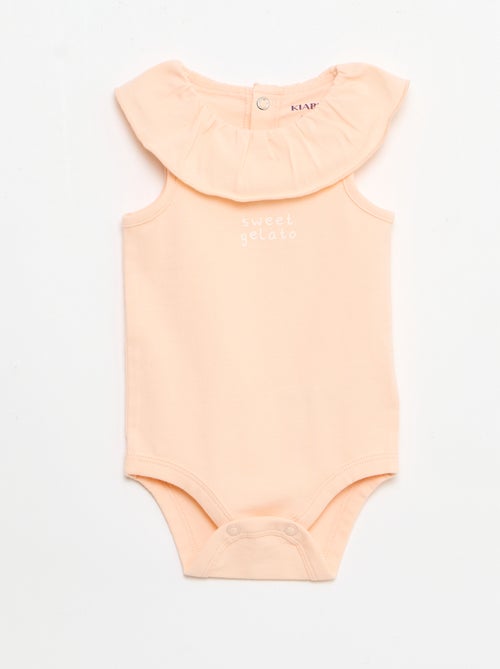 Conjunto de 2 peças body + cueca - Kiabi