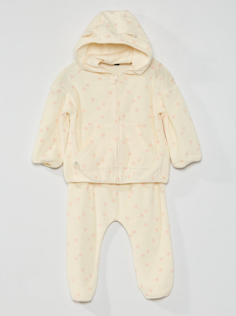 Conjunto de 2 peças BRANCO - Kiabi