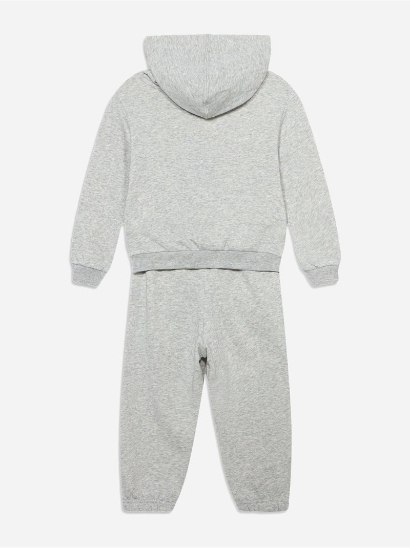 Conjunto de 2 peças: camisola com capuz e calças - converse Cinza - Kiabi