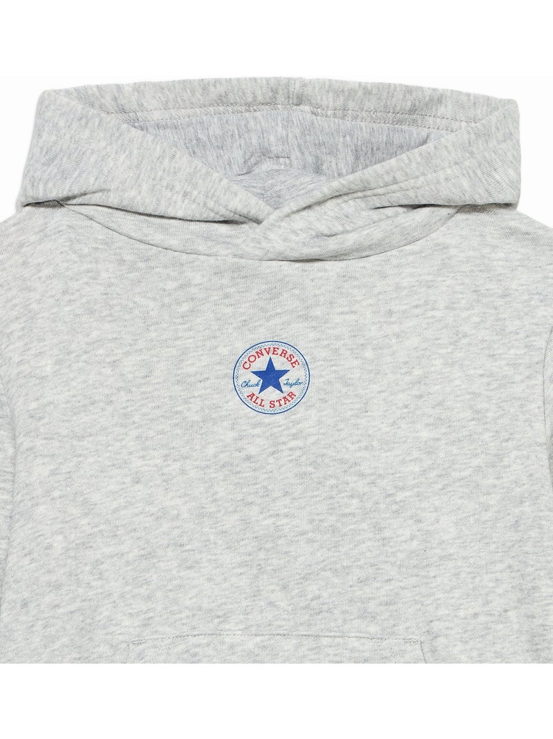 Conjunto de 2 peças: camisola com capuz e calças - converse Cinza - Kiabi
