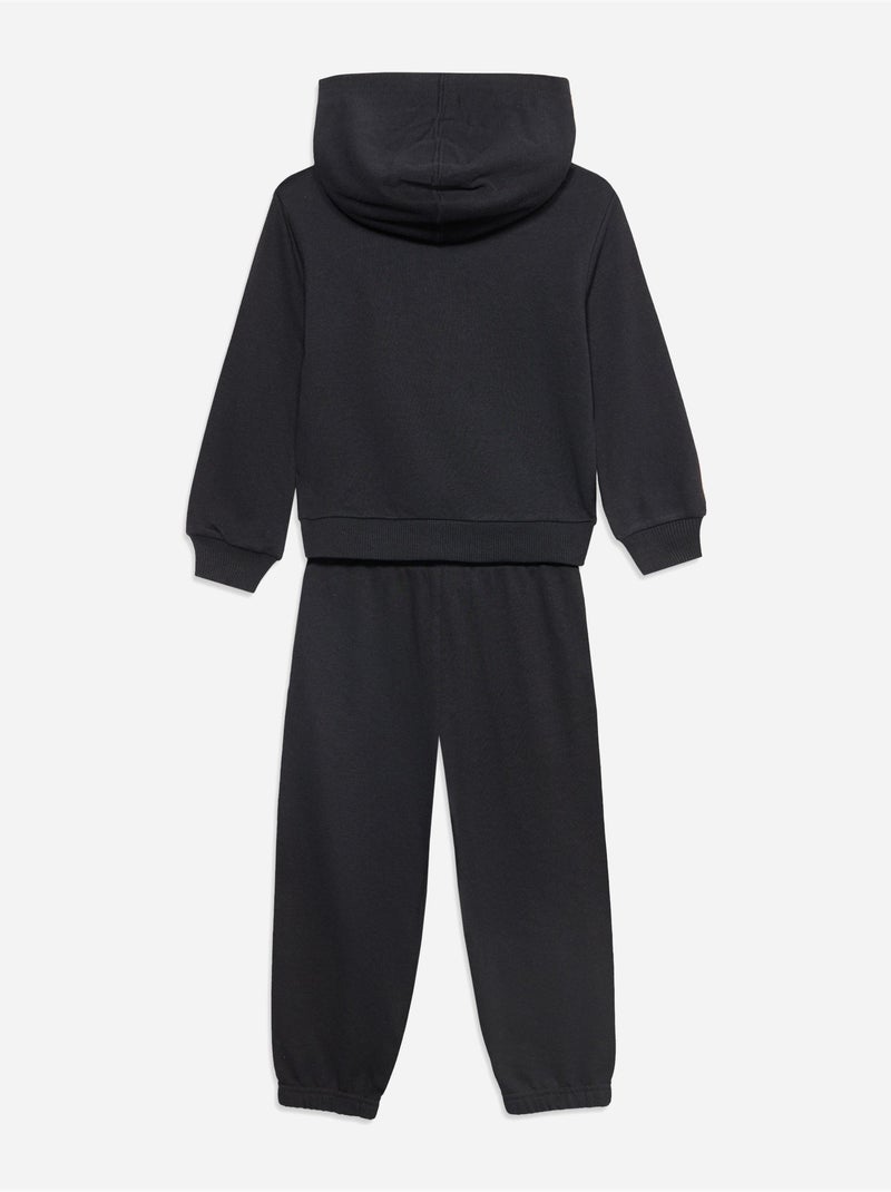 Conjunto de 2 peças: camisola com capuz e calças - converse Preto - Kiabi
