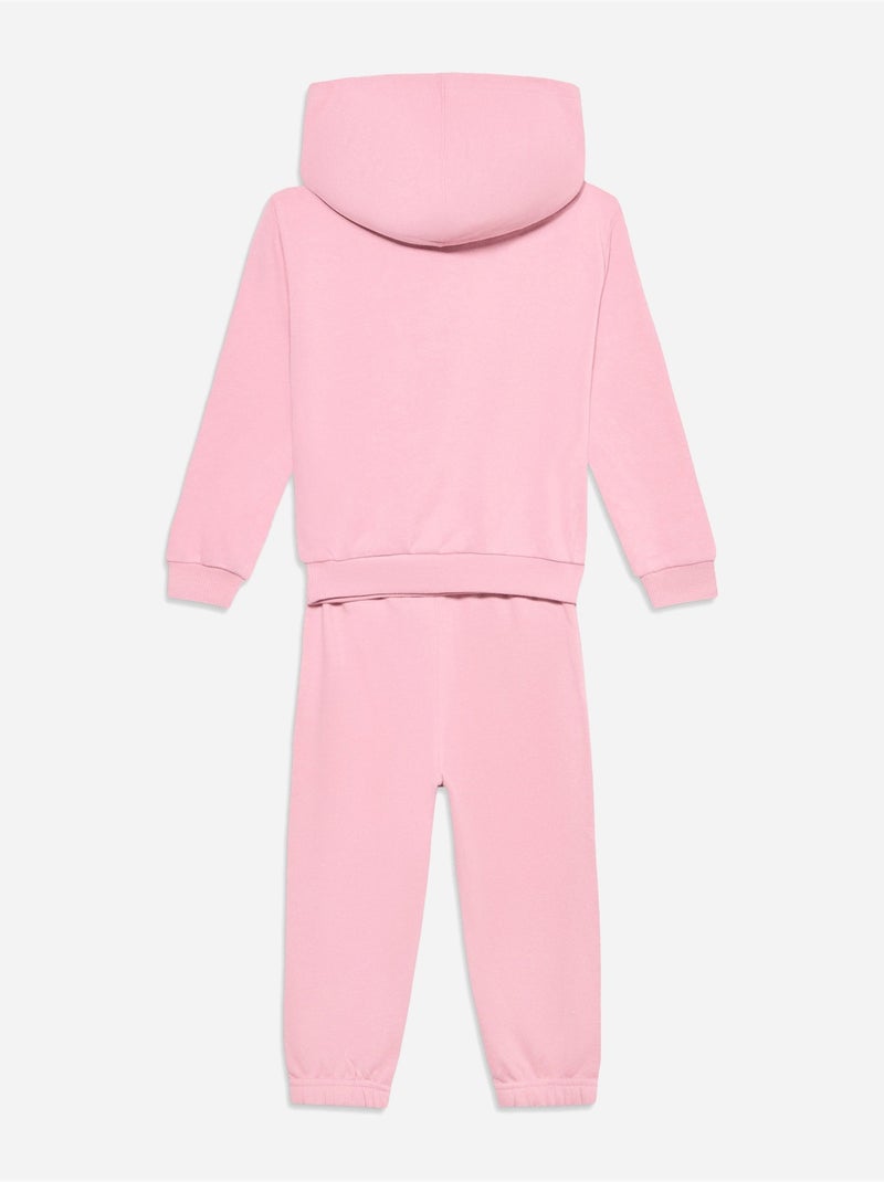 Conjunto de 2 peças: camisola com capuz e calças - converse Rosa - Kiabi