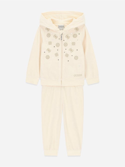 Conjunto de 2 peças: camisola com capuz e calças - guess kids - Kiabi