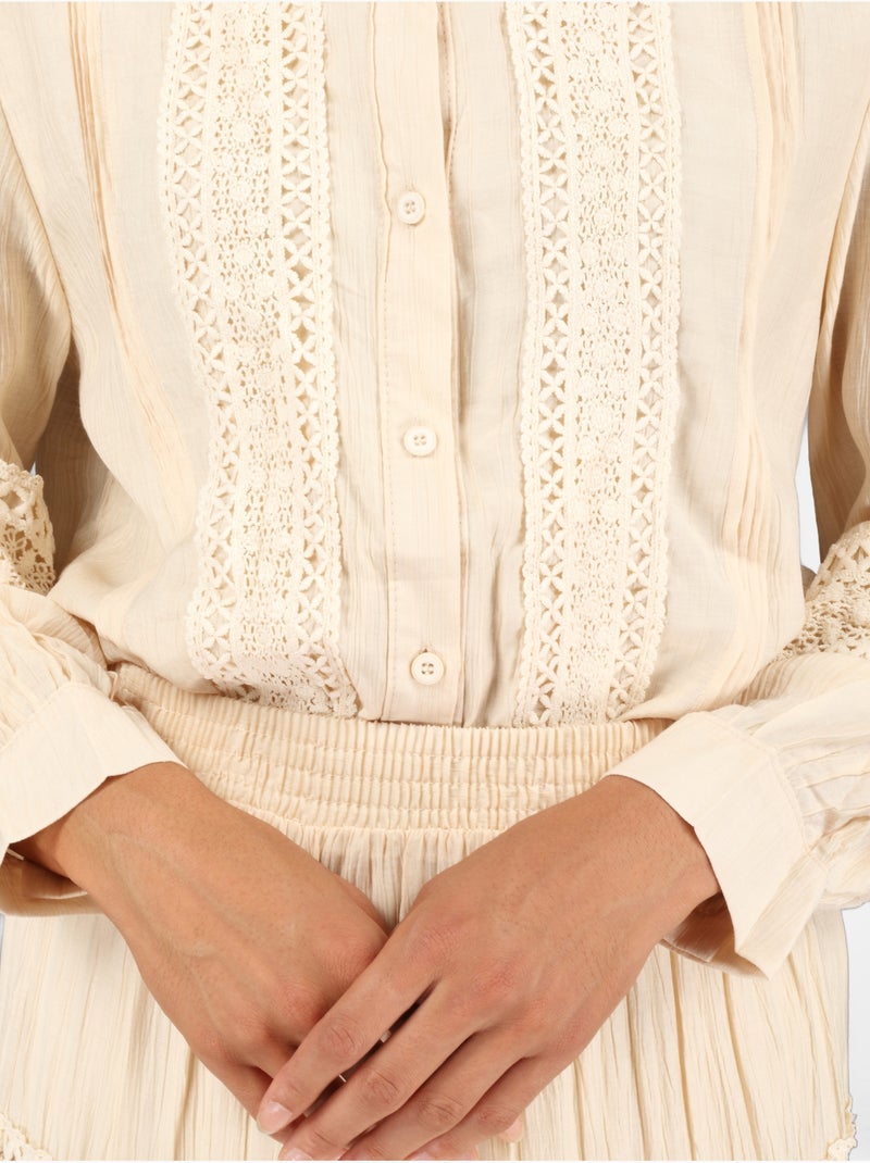 Conjunto de 2 peças Creme - Kiabi