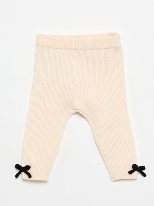 Conjunto de 2 peças em malha - Camisola + legging - Kiabi
