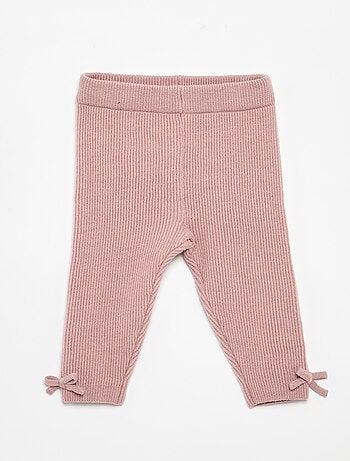 Conjunto de 2 peças em malha - Camisola + legging