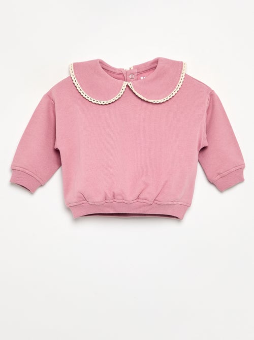 Conjunto de 2 peças em polar - Sweatshirt + calças de jogging - Kiabi
