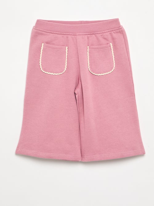 Conjunto de 2 peças em polar - Sweatshirt + calças de jogging - Kiabi