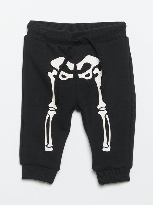 Conjunto de 2 peças 'Halloween' - Sweat + calças de jogging - Kiabi