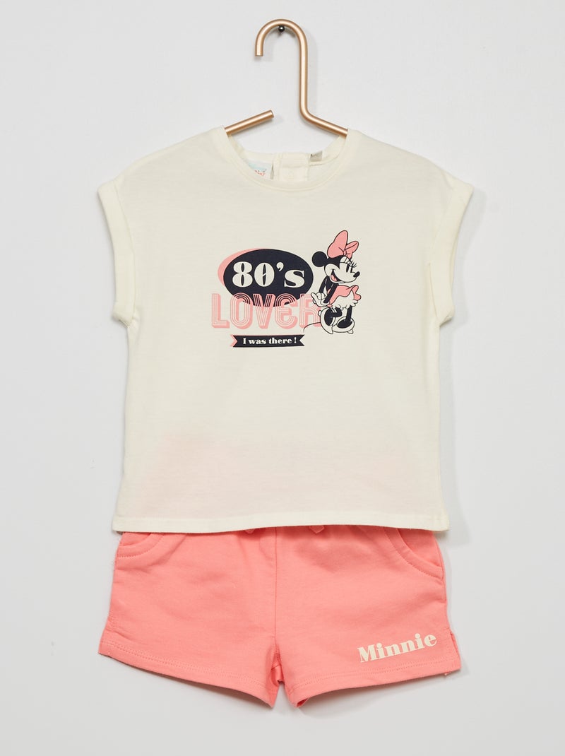 Conjunto de 2 peças 'Minnie' 'Disney' ROSA - Kiabi