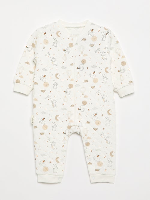 Conjunto de 2 peças \'Petit Béguin\' - Macacão + botinhas - Kiabi Conjunto de 2 peças \'Petit Béguin\' - Macacão + botinhas - Kiabi