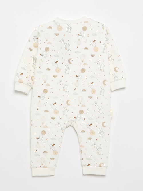 Conjunto de 2 peças \'Petit Béguin\' - Macacão + botinhas - Kiabi Conjunto de 2 peças \'Petit Béguin\' - Macacão + botinhas - Kiabi