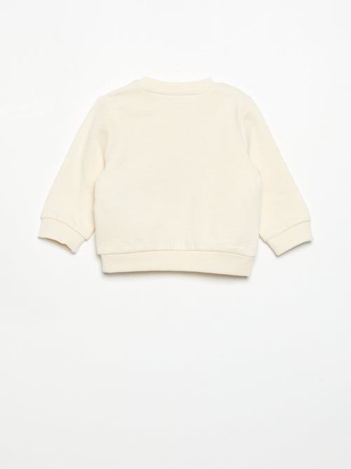 Conjunto de 2 peças  sweatshirt  + calças - Kiabi
