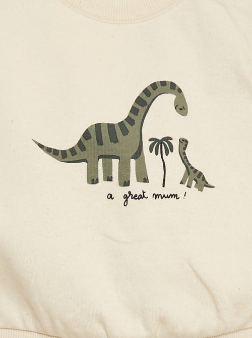 Conjunto de 2 peças  sweatshirt  + calças - Kiabi