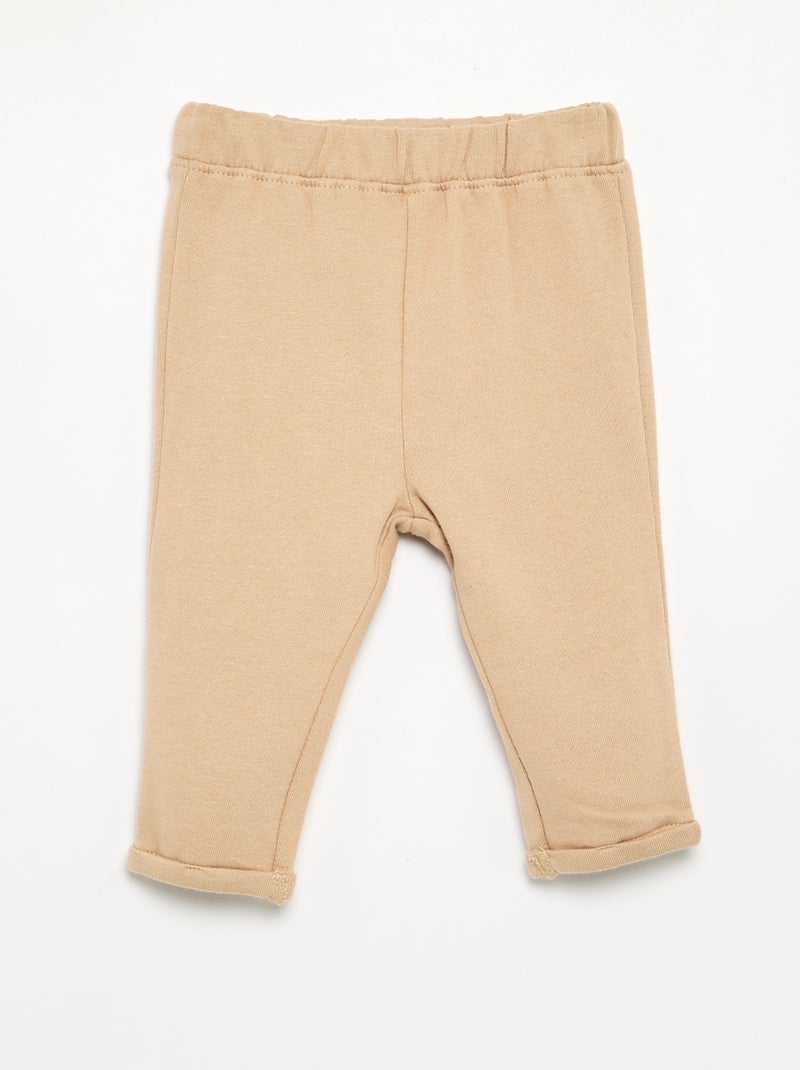 Conjunto de 2 peças  sweatshirt  + calças Branco - Kiabi