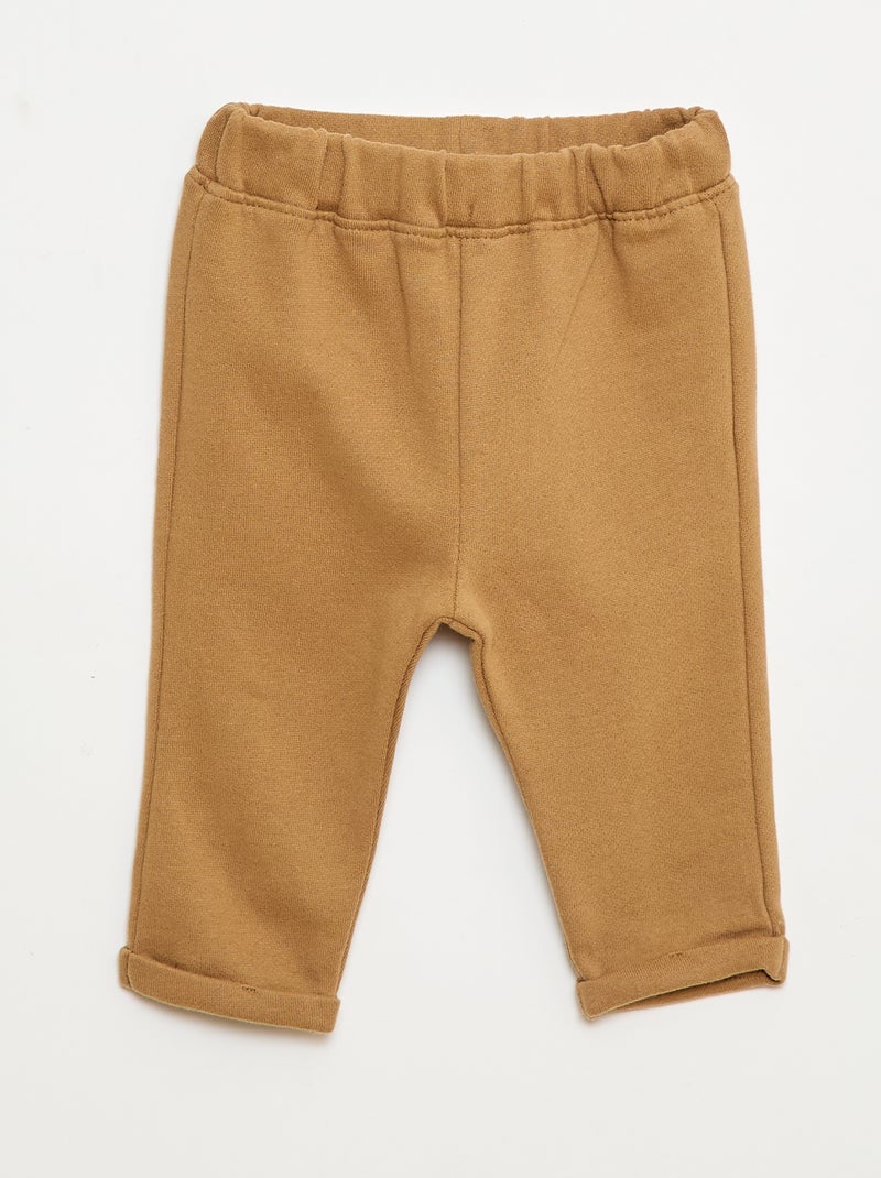Conjunto de 2 peças  sweatshirt  + calças Branco - Kiabi