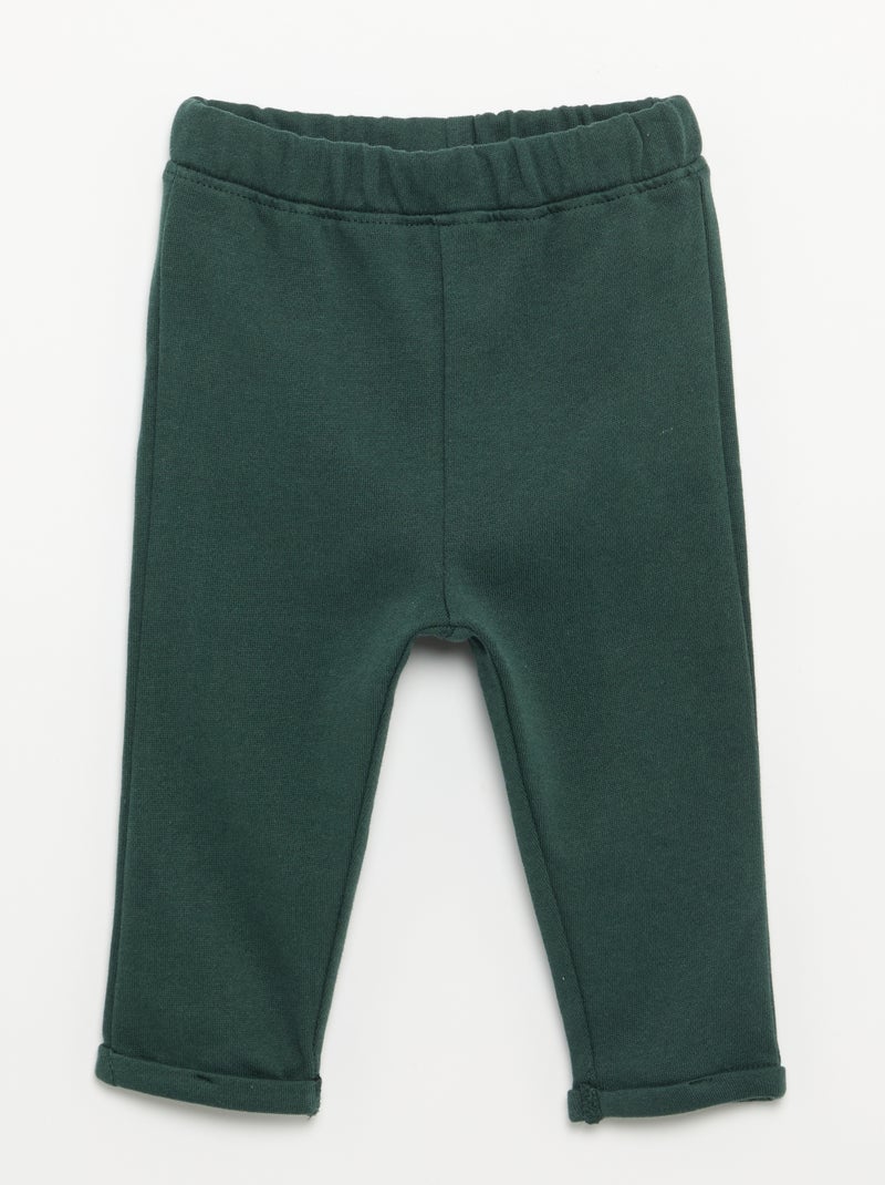 Conjunto de 2 peças  sweatshirt  + calças Branco - Kiabi