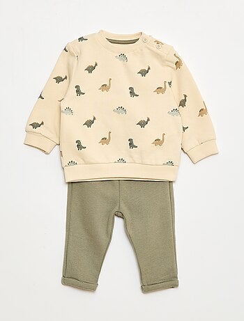 Conjunto de 2 peças sweatshirt + calças