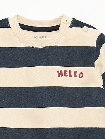 Conjunto de 2 peças sweatshirt + calças
