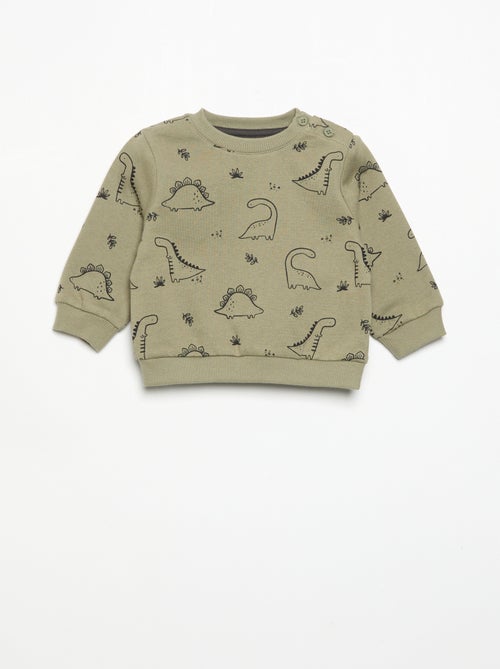 Conjunto de 2 peças  sweatshirt  + calças - Kiabi