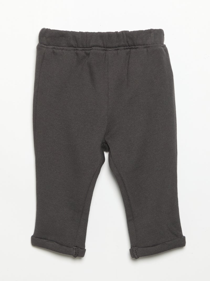 Conjunto de 2 peças  sweatshirt  + calças Caqui - Kiabi
