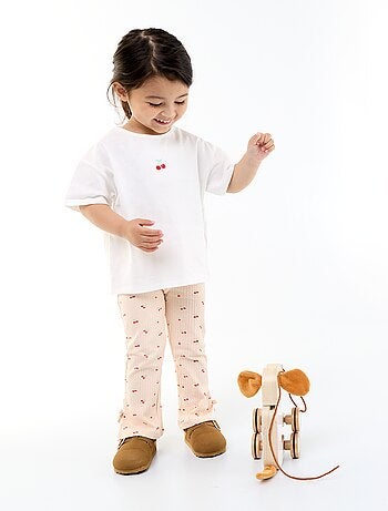 Conjunto de 2 peças T-shirt + legging