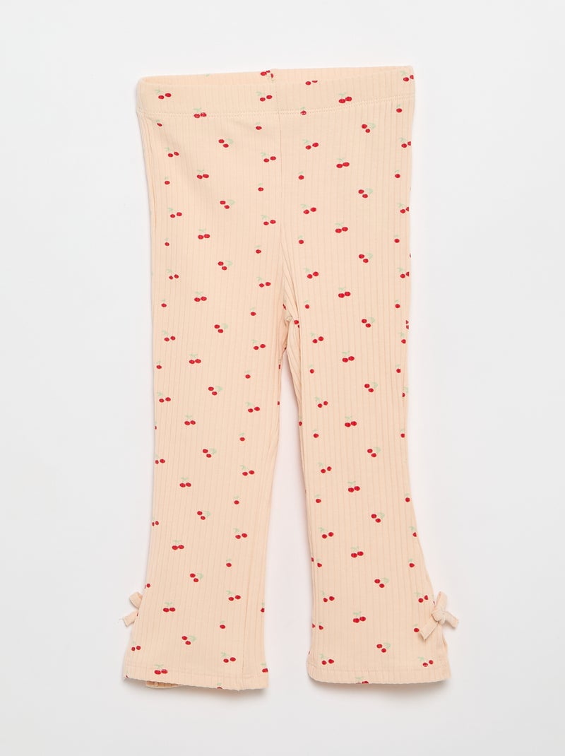 Conjunto de 2 peças T-shirt + legging Rosa - Kiabi