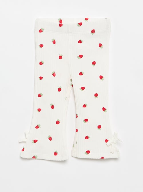 Conjunto de 2 peças T-shirt + legging - Kiabi Conjunto de 2 peças T-shirt + legging - Kiabi