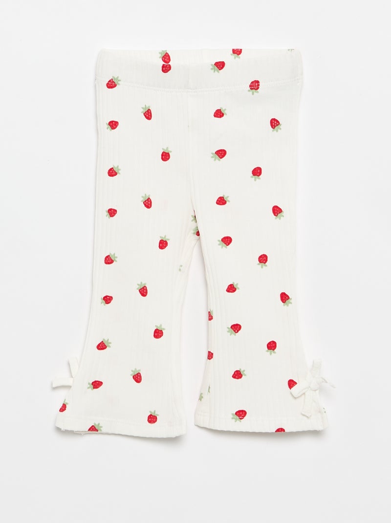 Conjunto de 2 peças T-shirt + legging Rosa - Kiabi