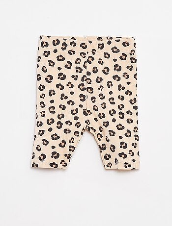 Conjunto de 2 peças t-shirt + leggings estampadas
