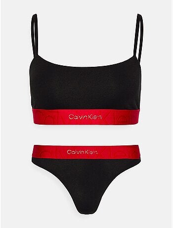 Conjunto de 2 peças (top e calças) - calvin klein