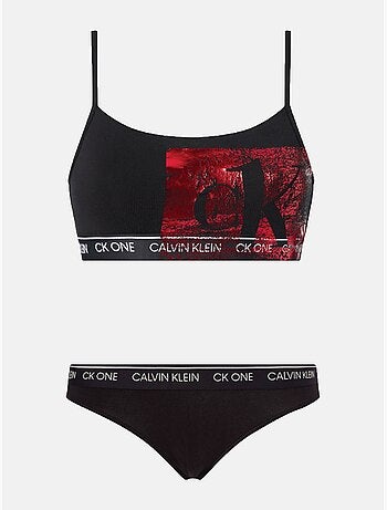 Conjunto de 2 peças (top e calças) - calvin klein