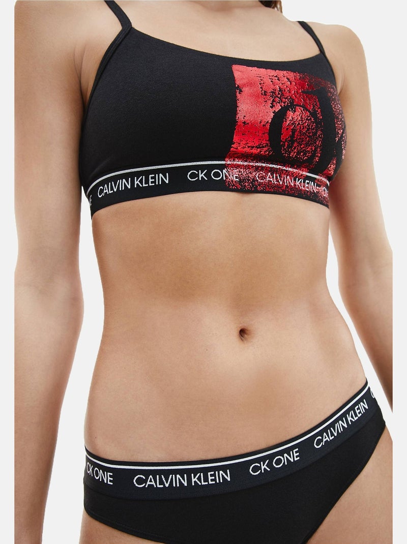 Conjunto de 2 peças (top e calças) - calvin klein Preto Vermelho - Kiabi
