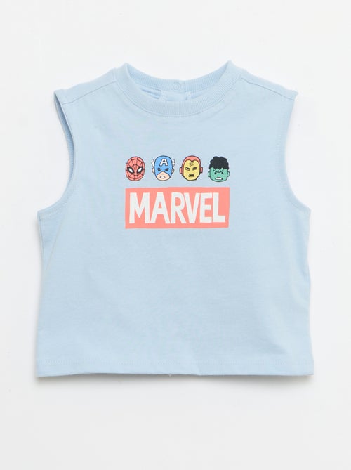 Conjunto de 2 peças top sem mangas + calções 'Marvel' - Kiabi