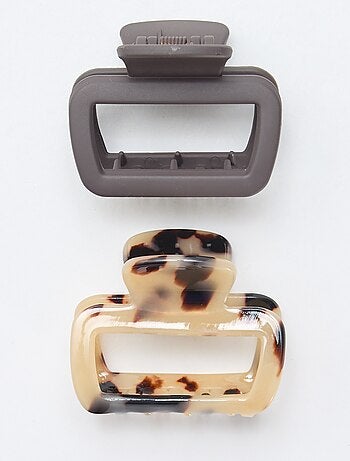 Conjunto de 2 Pequenas Pinças de Caranguejo