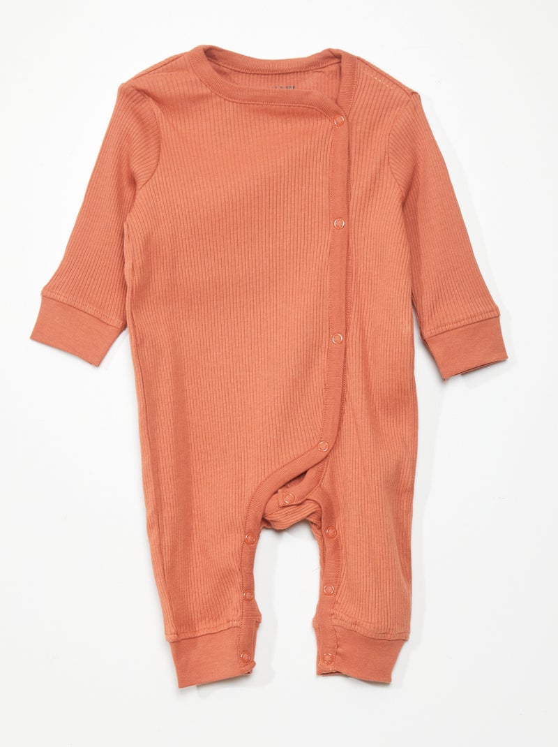 Conjunto de 2 pijamas - coleção fácil de vestir BEGE - Kiabi