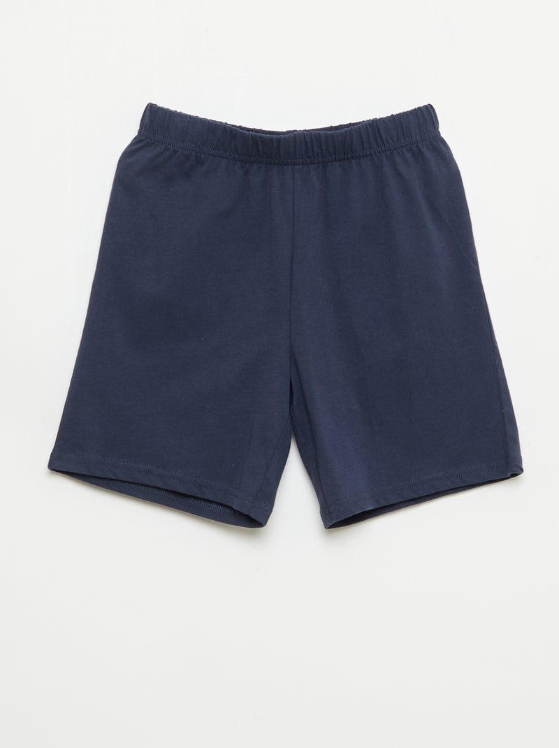 Conjunto de 2 pijamas Azul - Kiabi