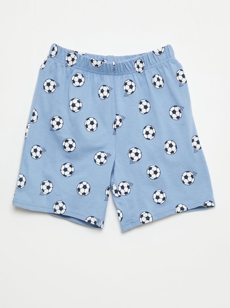Conjunto de 2 pijamas Azul - Kiabi