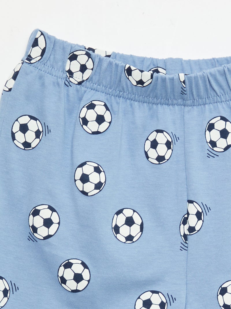 Conjunto de 2 pijamas Azul - Kiabi