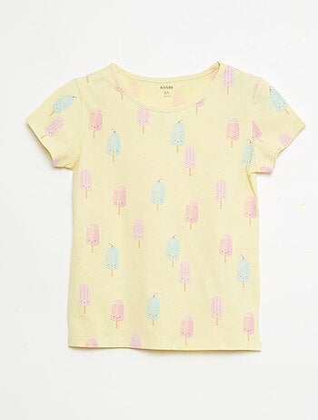 Pack de 2 conjuntos de pijama curto em jersey de algodão