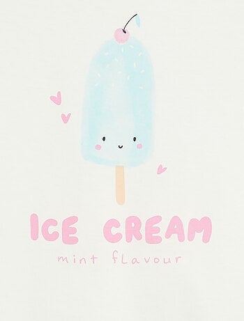 Pack de 2 conjuntos de pijama curto em jersey de algodão