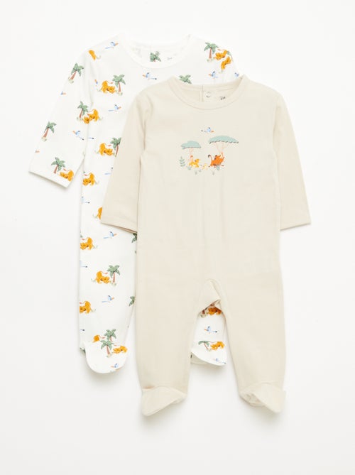 Conjunto de 2 pijamas 'Simba' - Kiabi
