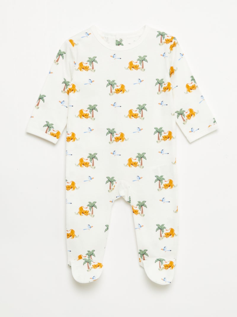 Conjunto de 2 pijamas 'Simba' Bege - Kiabi