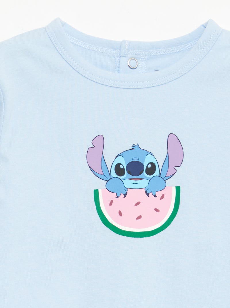 Conjunto de 2 pijamas 'Stitch' Azul - Kiabi