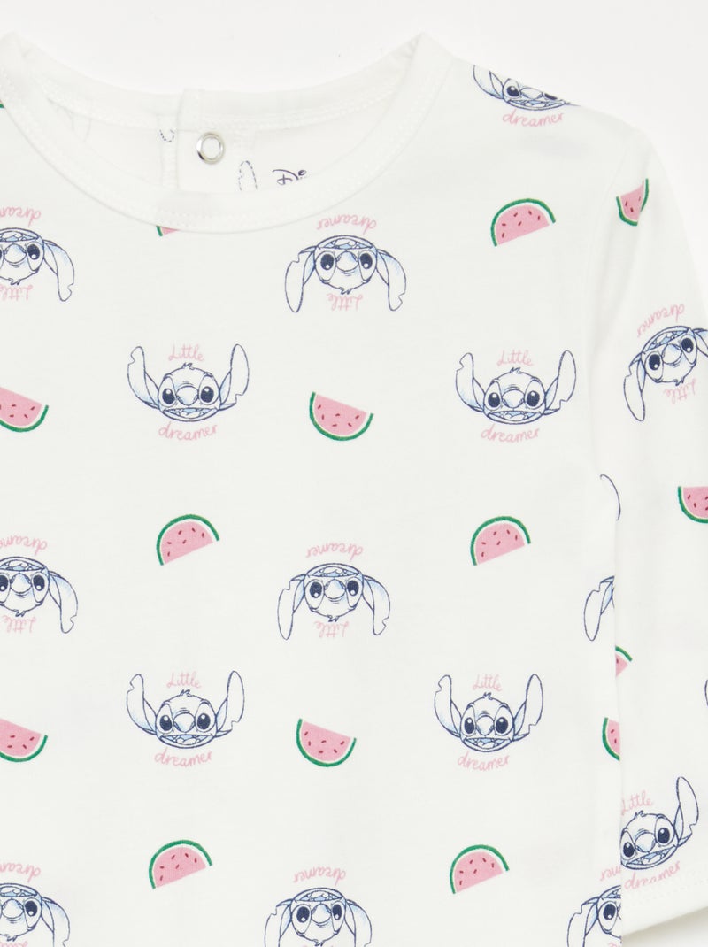 Conjunto de 2 pijamas 'Stitch' Azul - Kiabi