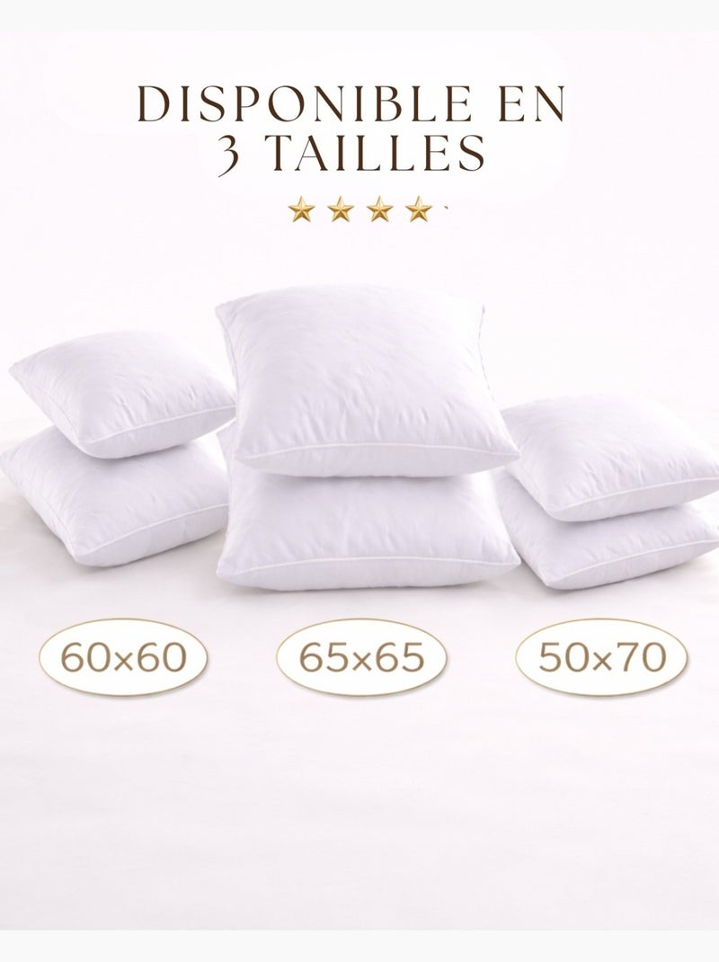 Conjunto de 2 poliéster moelleux premium promo linge Branco - Kiabi