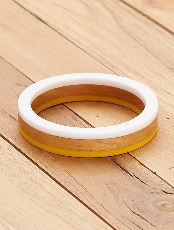 Mulher tamanhos grandes - Conjunto de 2 pulseiras redondas - Kiabi